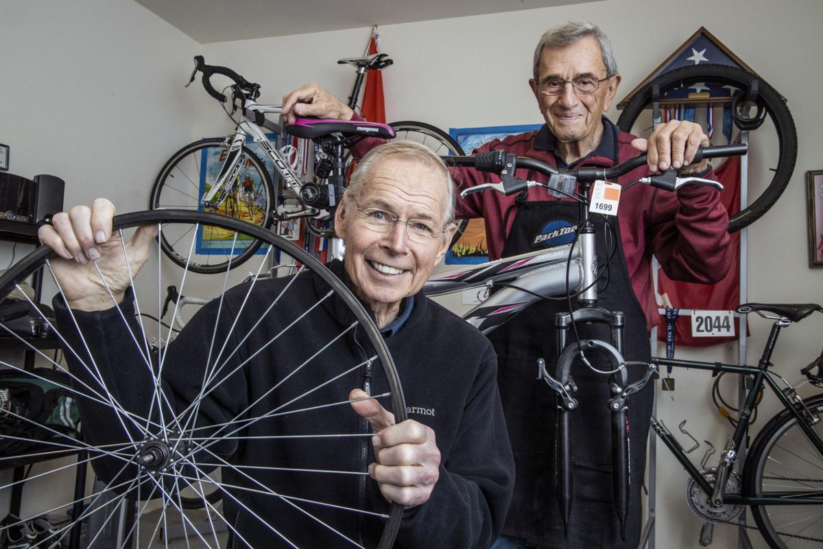 Longtime cyclists refurbish bikes for kids, adults in need