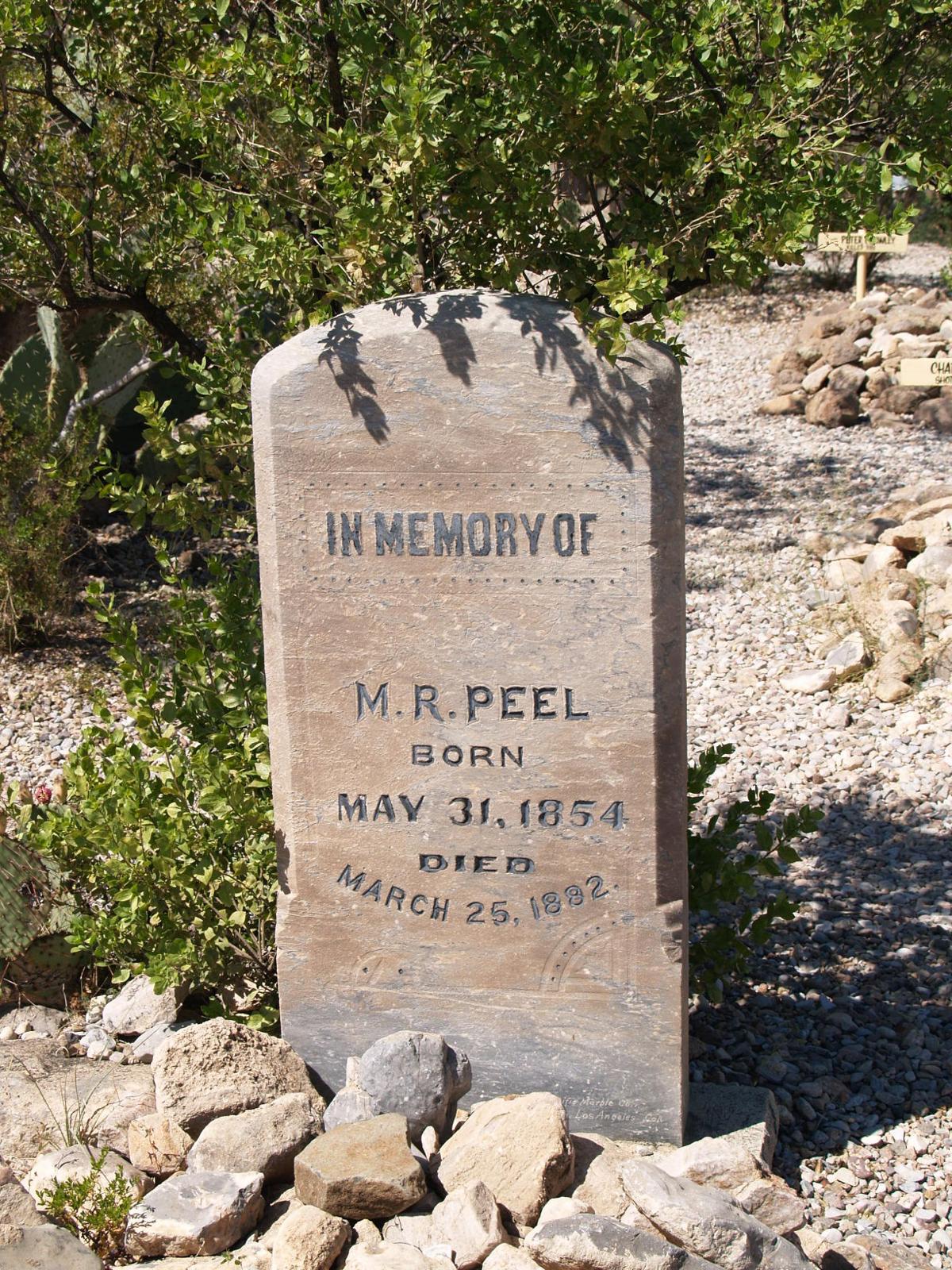 Who's buried in Scottsdale cemeteries?