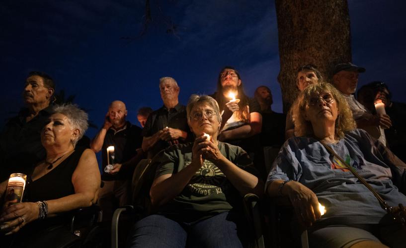 Vigil for Capara, Siqueiros draws hundreds to Tucson park