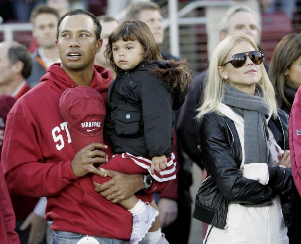 Tiger Woods and Lindsey Vonn