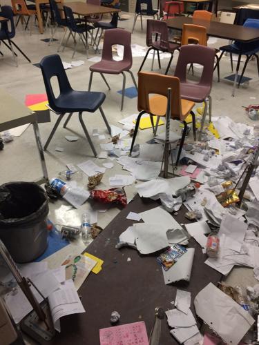 Pueblo High School vandalized