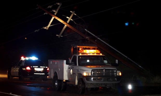Second big storm delivers more power line punches    