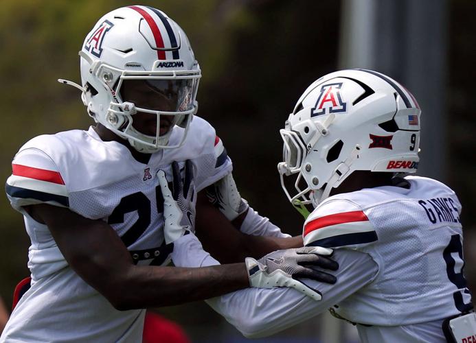 Arizona fall football practice