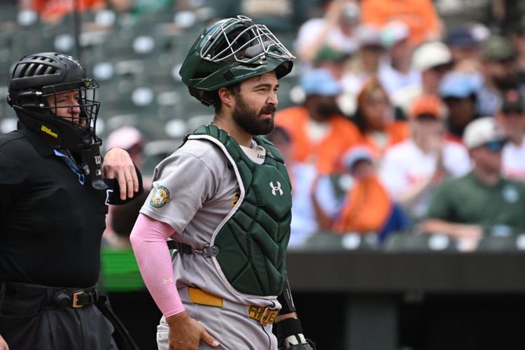 BASEBALL-MLB-BAL-ATH/