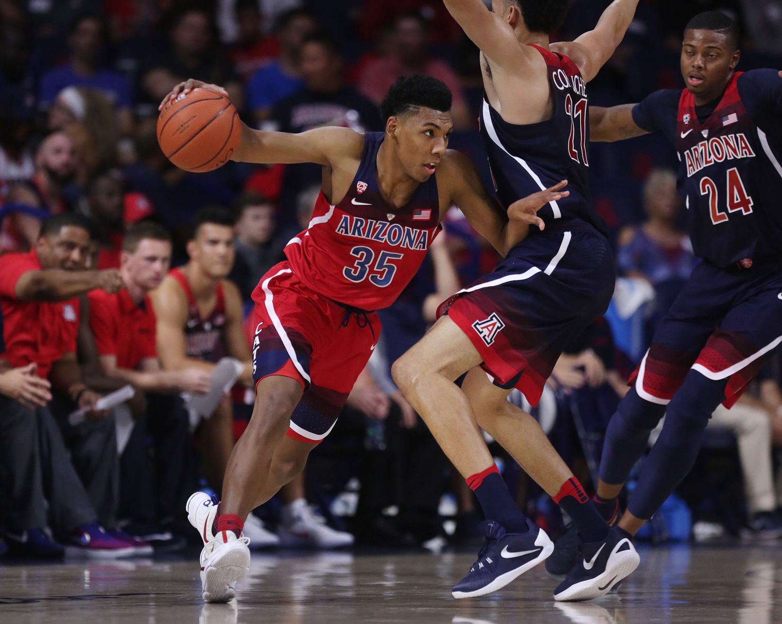 All Eyes On Allonzo Trier As Arizona Wildcats Open Second Half Of ...