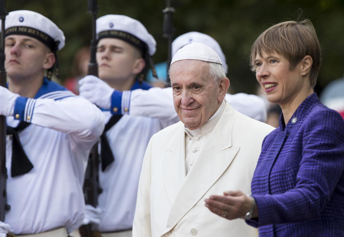 Baltics Pope Estonia