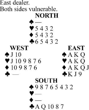 Bridge : Famous hand  