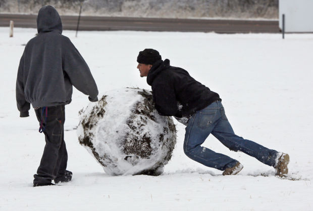 Snowfall around Tucson