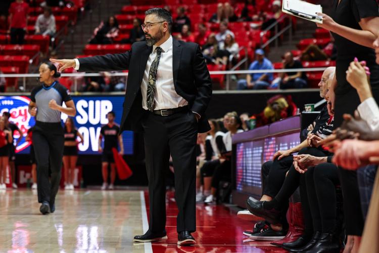 Utah coach Gavin Petersen