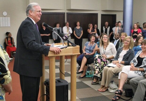 Gov. Nixon talks about visiting Texas Gov. Rick Perry
