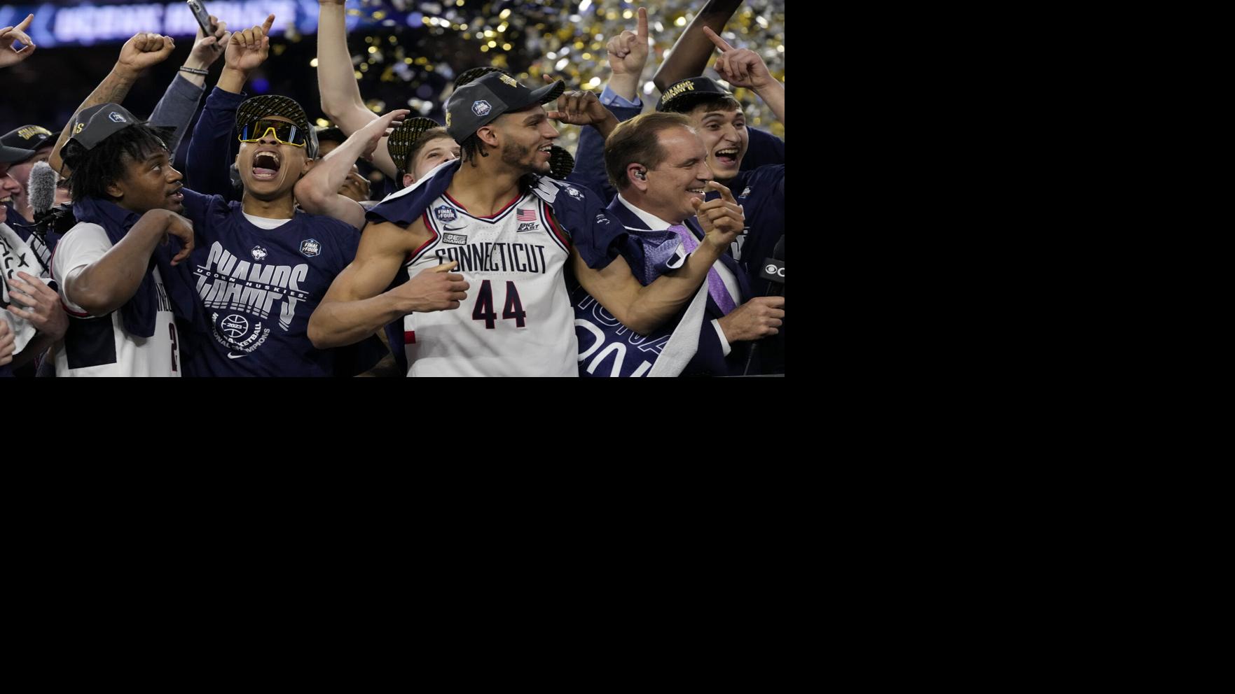 UConn wins March Madness with 76-59 smothering of SDSU