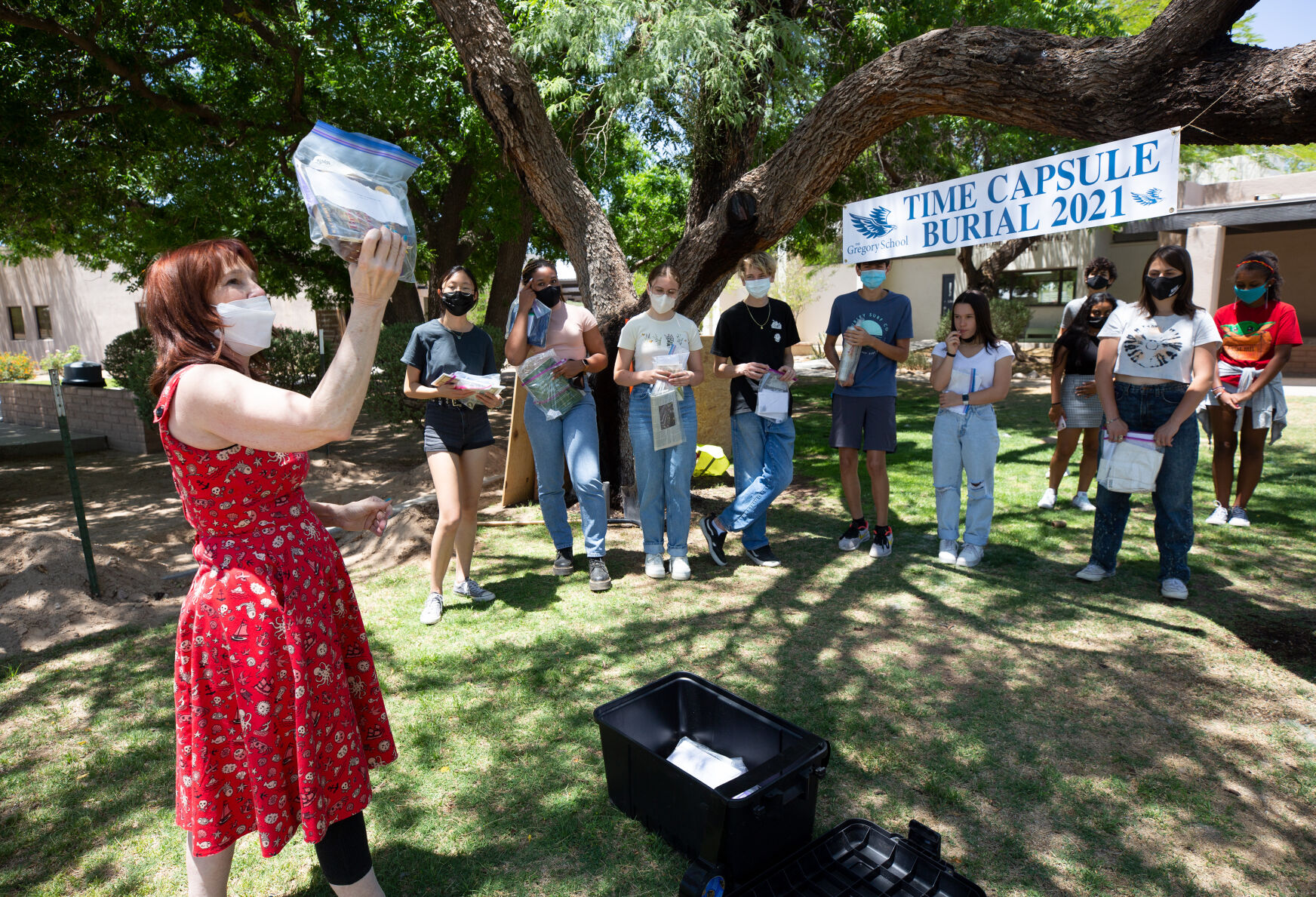Gregory School time capsule