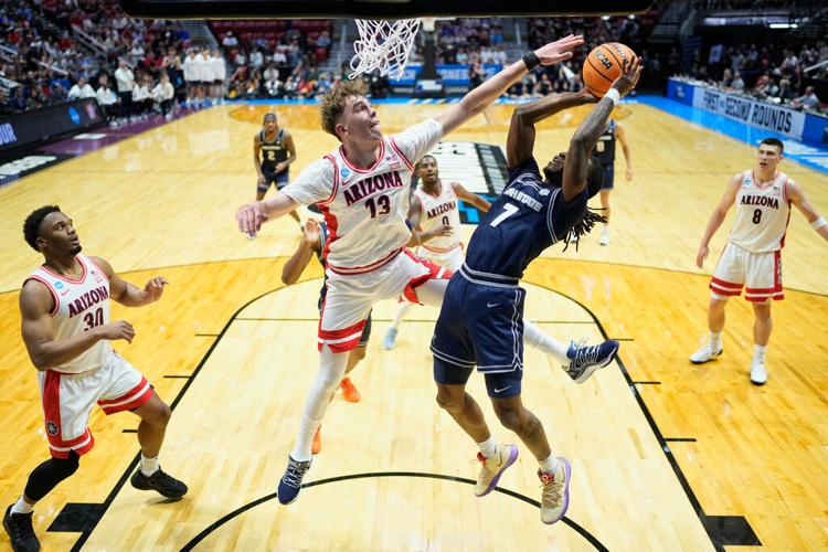 Arizona men's basketball vs. Utah State, NCAA Tournament second round | March 22, 2026