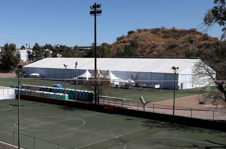 Migrant shelter in Nogales, Sonora