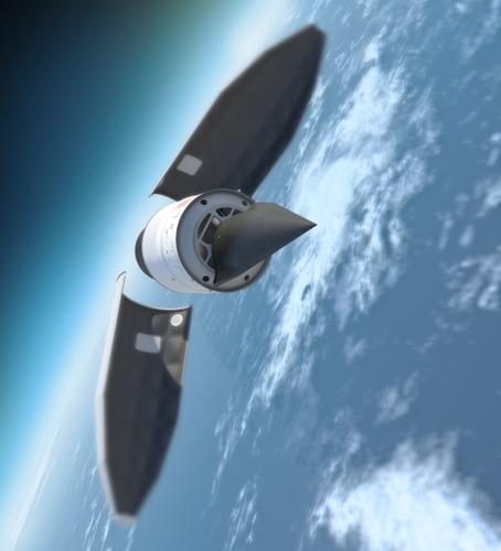 Hypersonic boost-glide missile