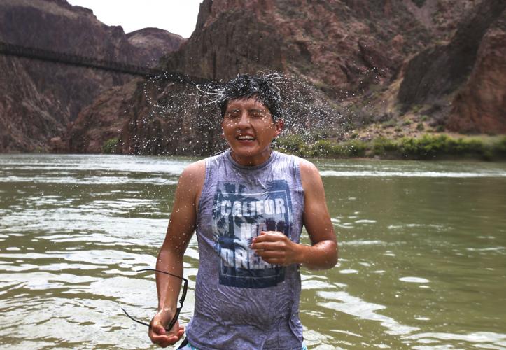 Teens conquer Grand Canyon hike