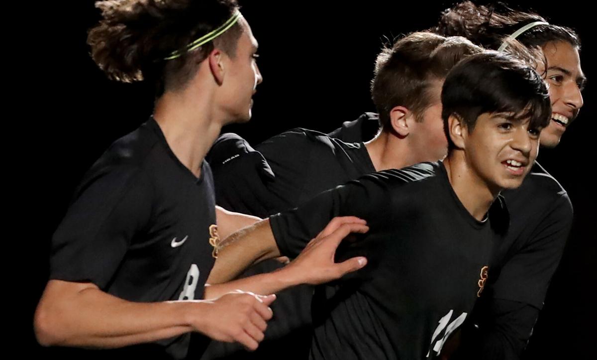Salpointe Catholic High School vs Cienega High School, boys soccer