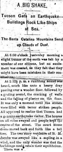 The earthquake of 1887 struck "terror to the mind of man"   