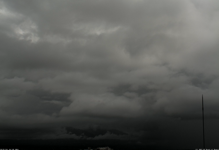Tucson storm clouds