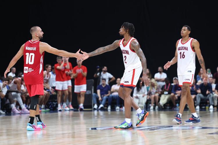 Arizona men’s basketball vs. Lebanon | Aug. 19, 2023 | Abu Dhabi, UAE