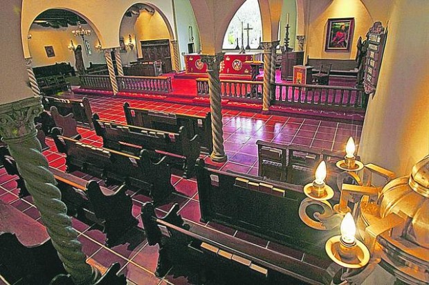 A visit to St. Philip's In The Hills church  