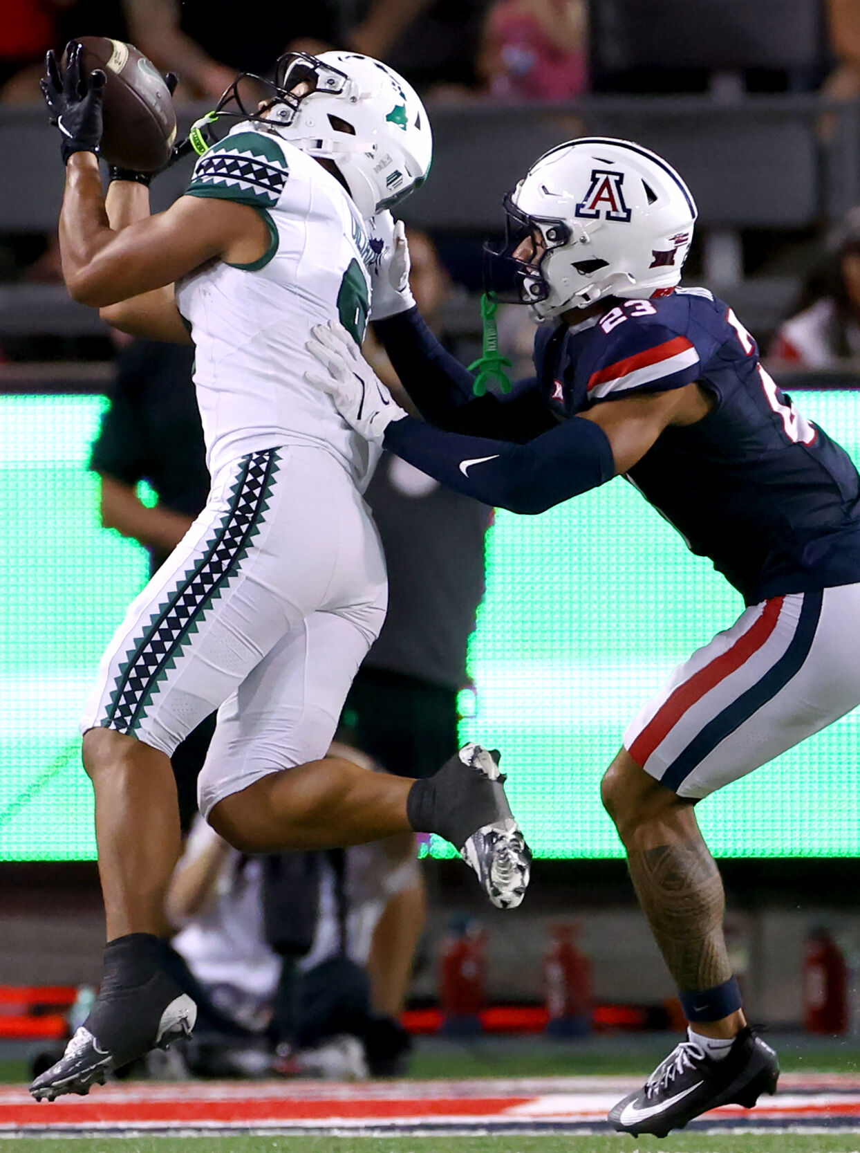 Arizona vs Hawaii, NCAA football