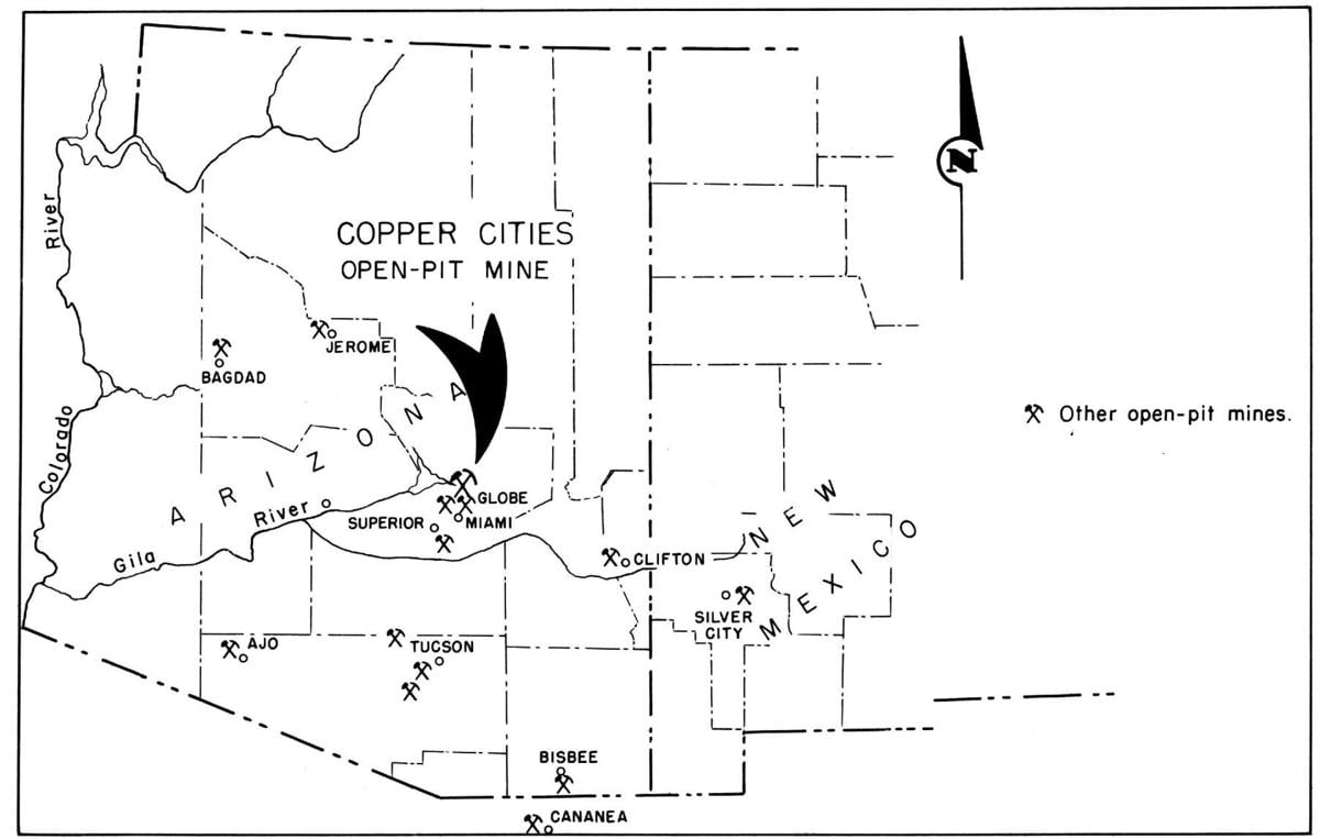 Mine Tales Miamiarea mines often led Arizona's copper production in