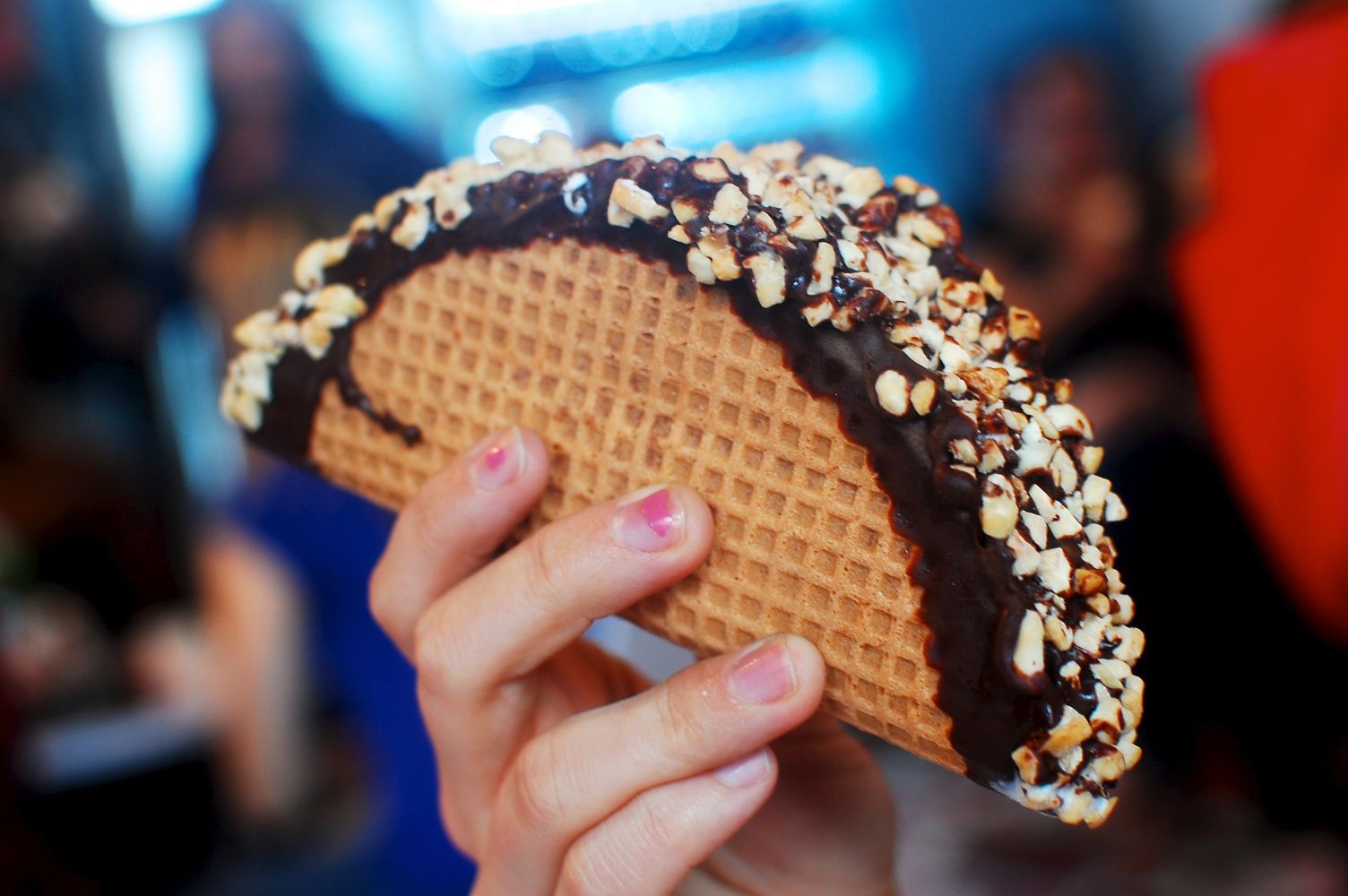 Taco No. 4 Somebody made a gourmet Choco Taco