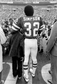 O.J. Simpson through the years