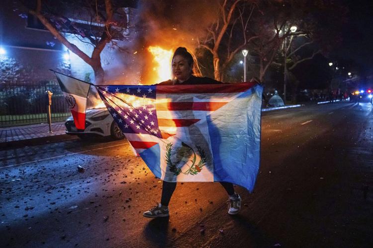 APTOPIX Immigration Raids Los Angeles