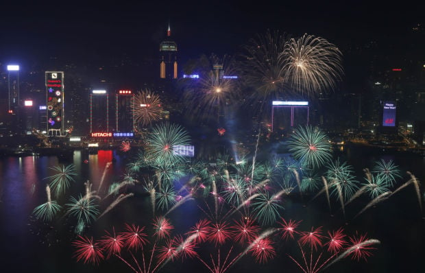 Photos: New Year celebrations around the world ...