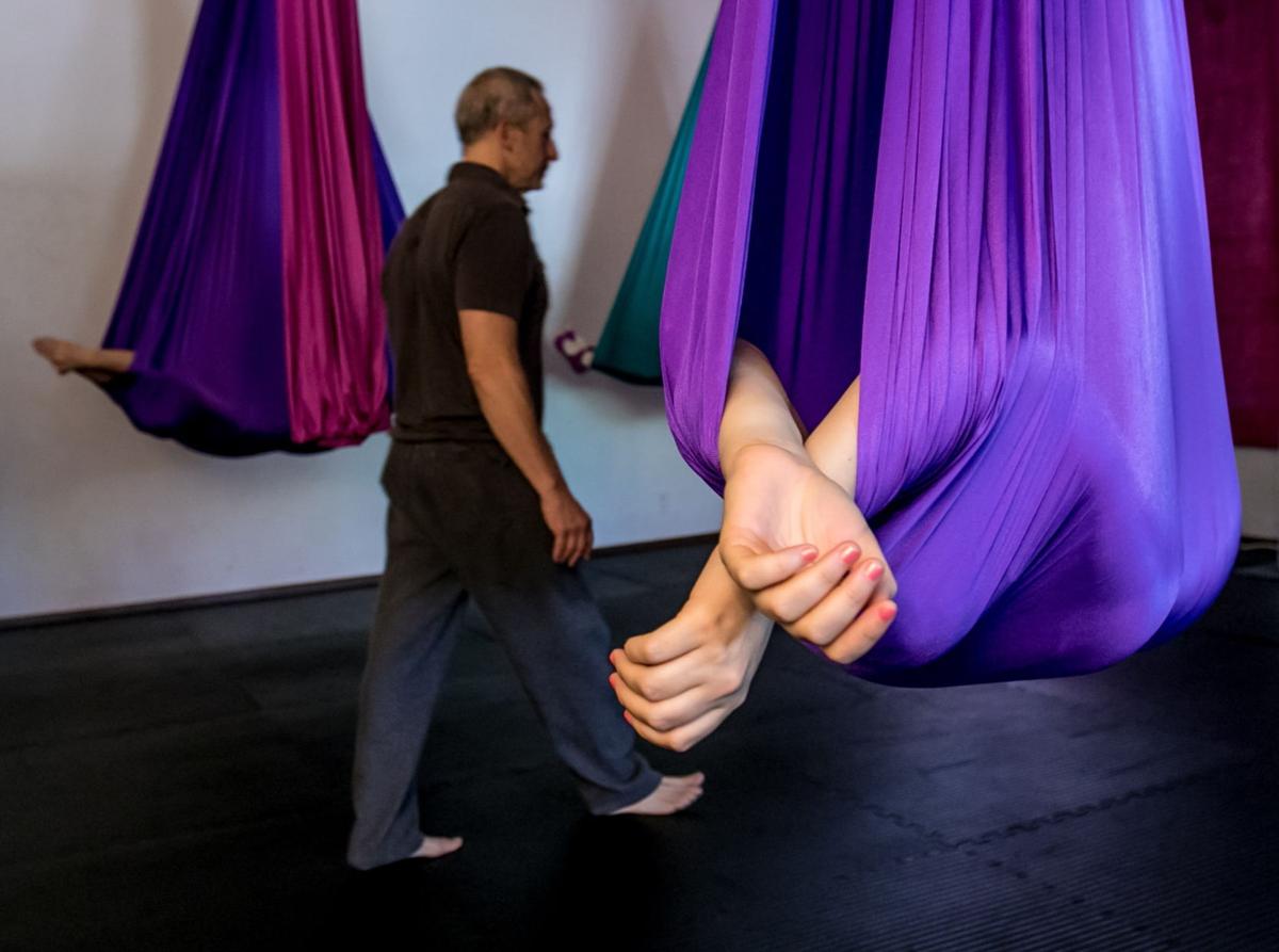 Aerial yoga takes off in Tucson Healthy Aging