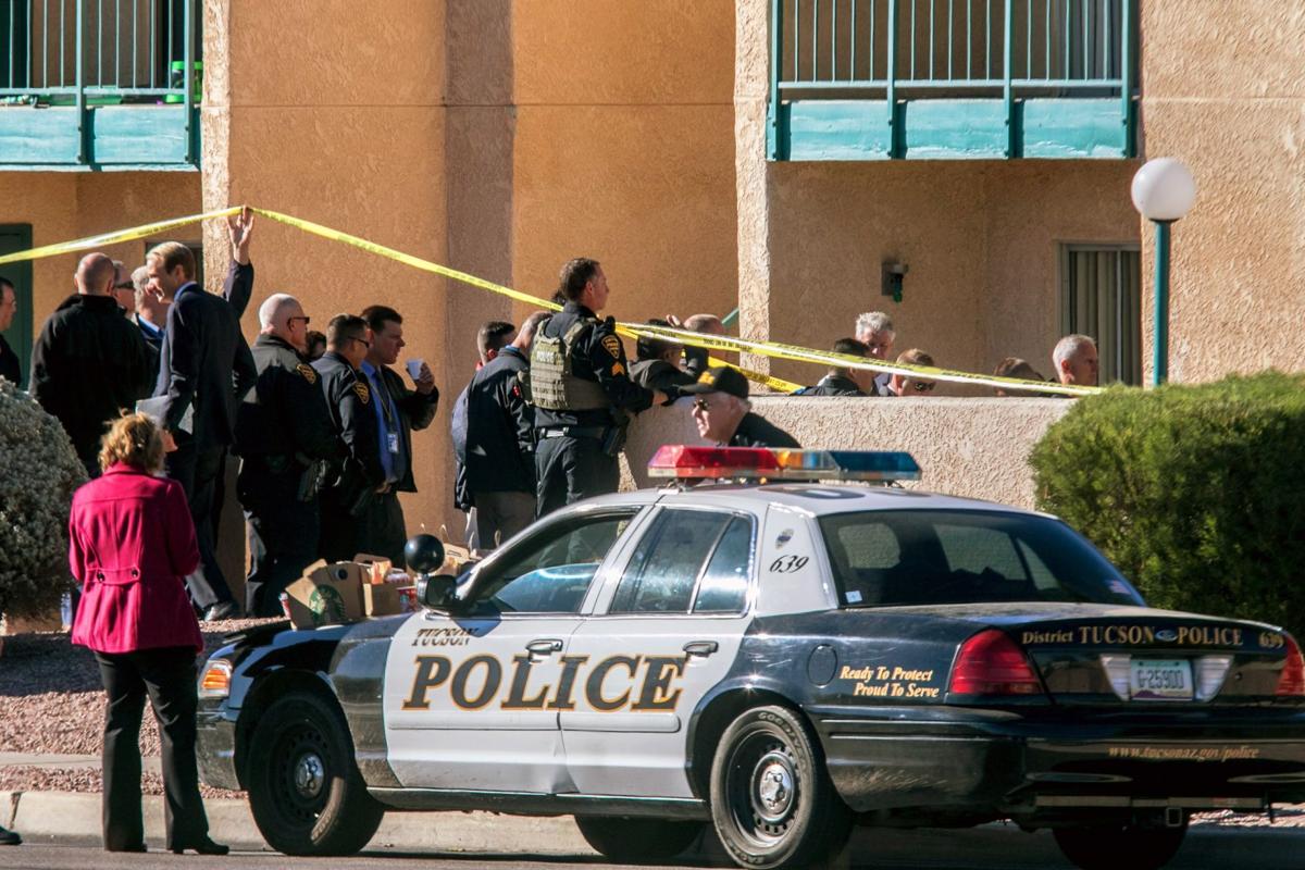 Gunman dead, two Tucson police officers wounded in southside shooting