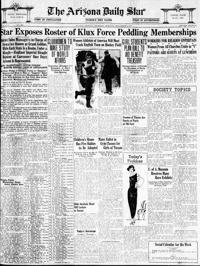 Star exposes roster of Klux force peddling memberships