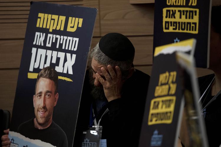 Israel Palestinians Hostage Families