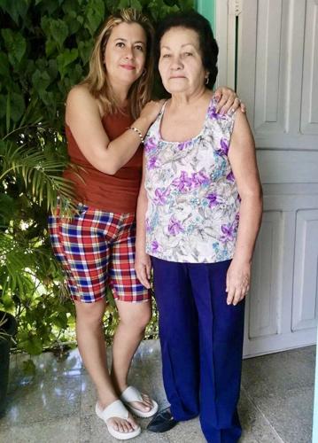 Julia Benitez and Dayana