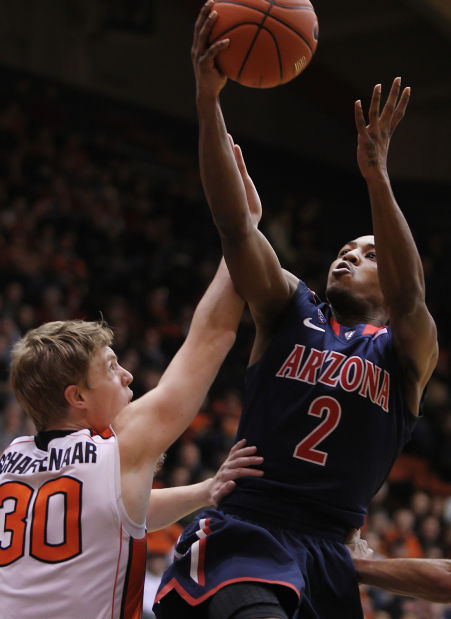 Arizona Wildcats at Oregon State Beavers basketball