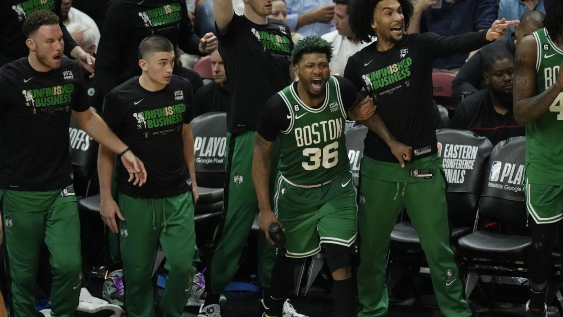 Tatum scores 34, Celtics stave off elimination with Game 4 win
