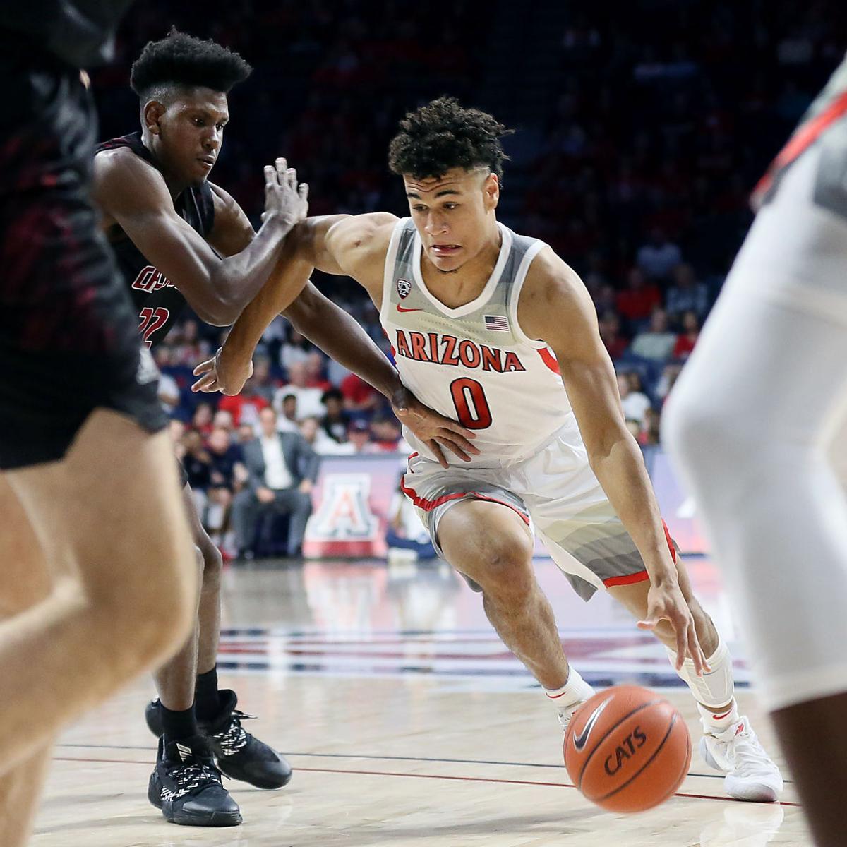 Arizona Holds Off Division Ii Chico State For 74 65 Exhibition Win