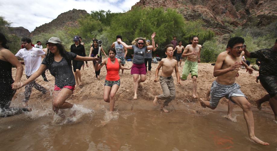 Teens conquer Grand Canyon hike