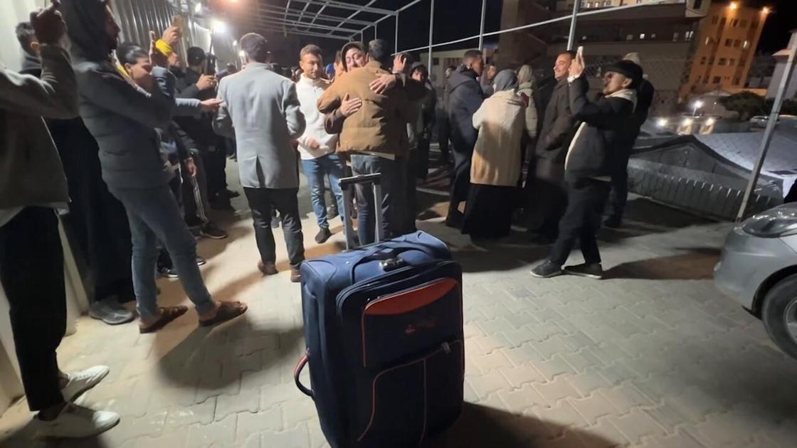 Gaza families reunite as Palestinians return in limited numbers amid Israeli restrictions