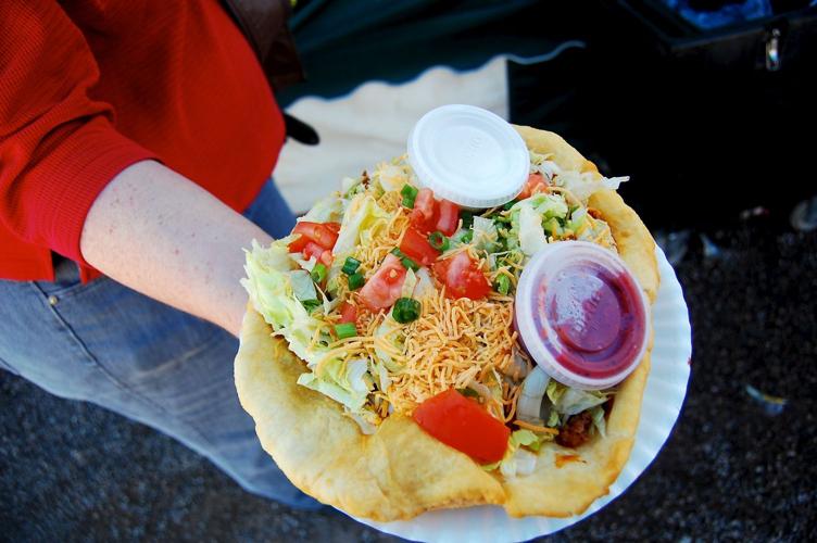 Fry bread at the Tucson Rodeo