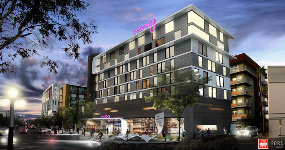 Proposed Moxy Hotel in downtown Tucson