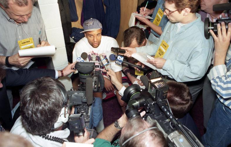 4. Damon Stoudamire’s triple double vs. Oregon, 1995