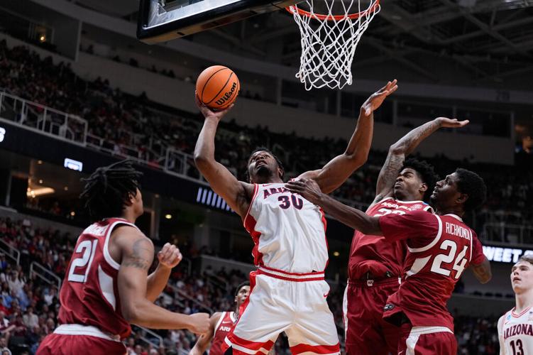 Arizona men's basketball vs. Arkansas, NCAA Tournament Sweet 16 | March 26, 2026