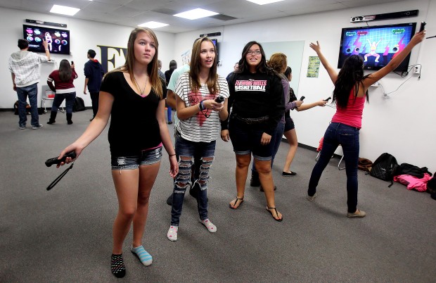 Flowing Wells class turns P.E. into party    
