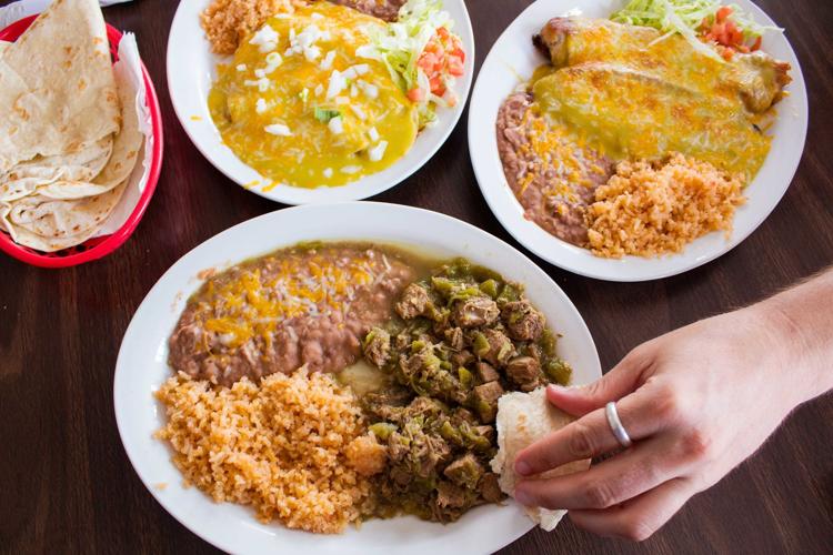 Ramona's green chile beef