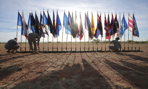 Solar array at Ft. Huachuca