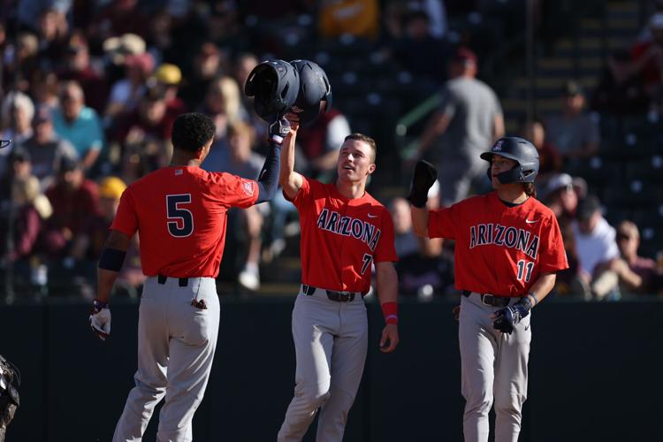 Arizona baseball - Chase Davis, Mac Bingham, Nik McClaughry
