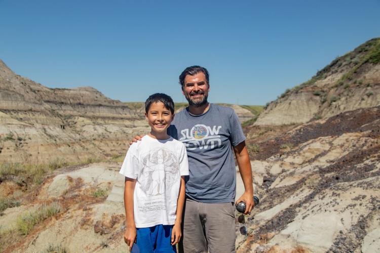 A 12-year-old found a 69 million-year-old dinosaur fossil while hiking with his dad